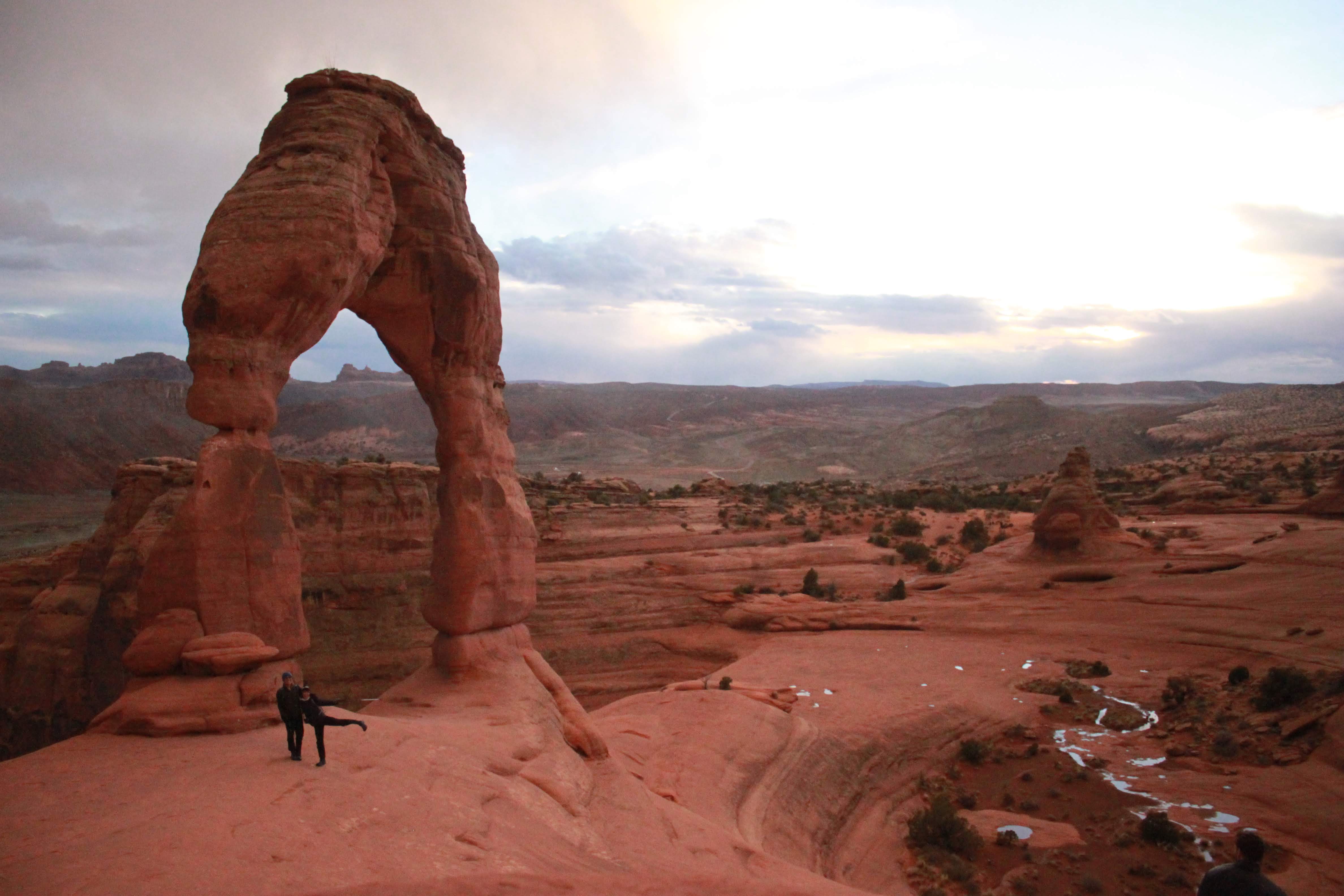 Me and Geoff at Delicate Arch