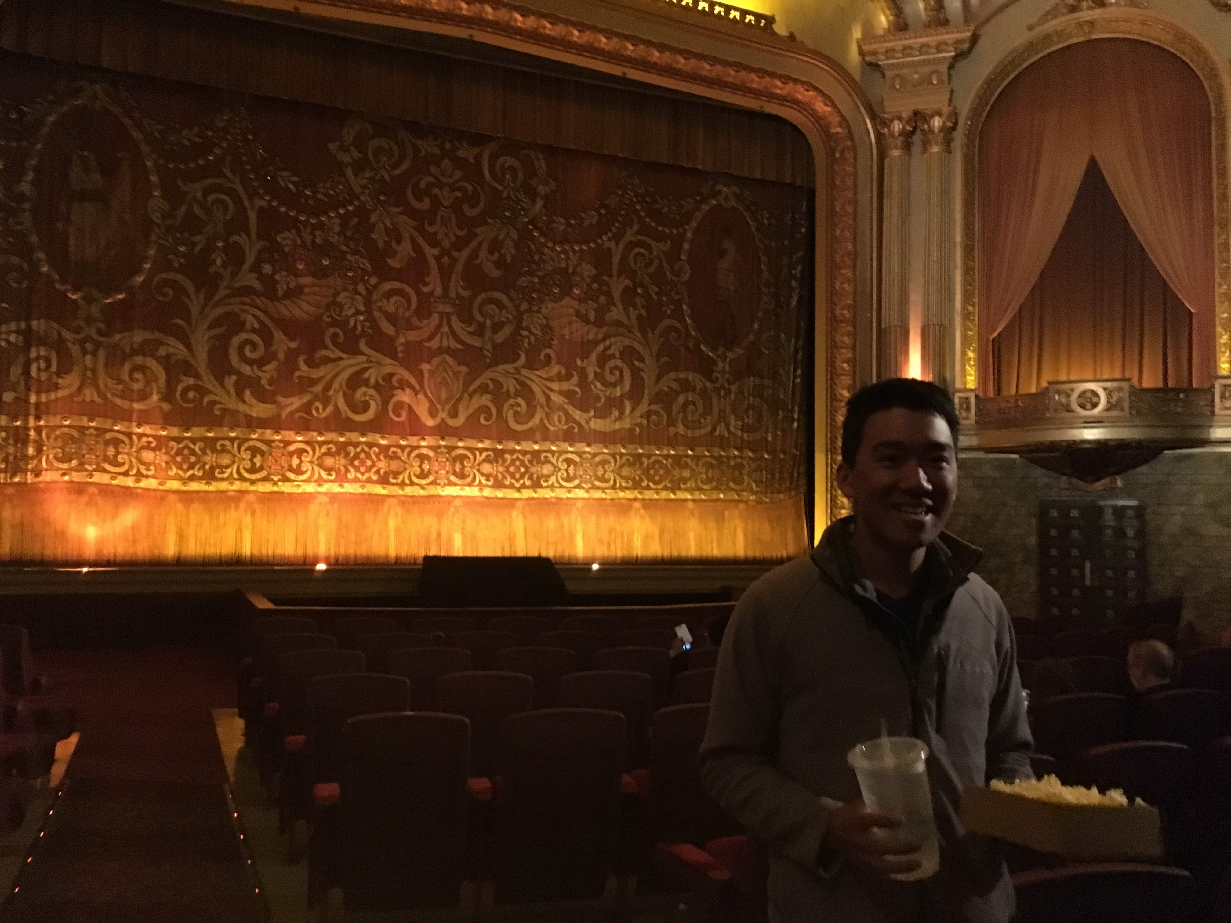 My aunt told us about the $5 Tuesday screenings at the Grand Lake Theatre, so we all ran to catch a late night showing of Shazam!