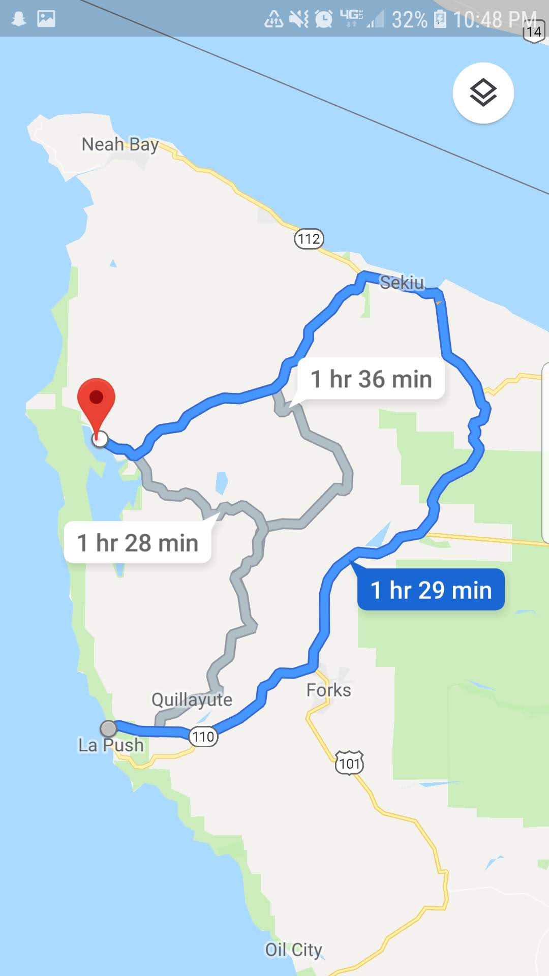 We took a gamble and decided to try hitch-hiking. Four different cars picked us up and we made it back to Ozette Lake and our car in under 3 hours. People are awesome! Saved us $120, had we gone with a shuttle company.