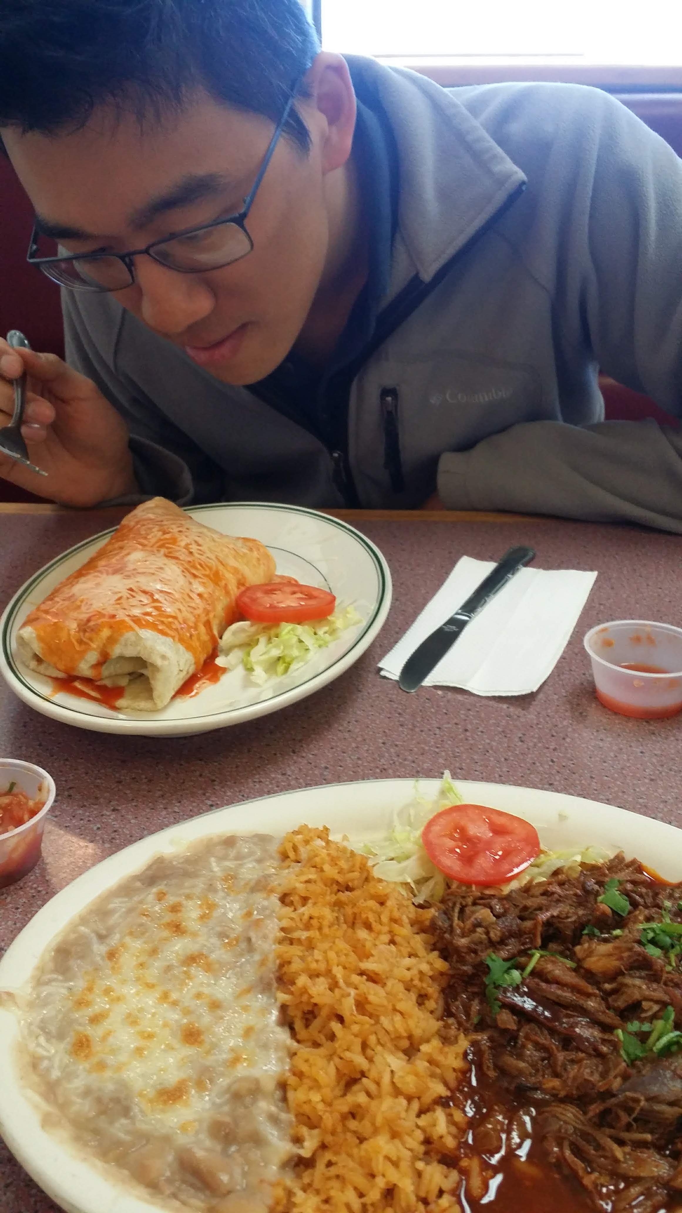 A burrito cures all sadness.